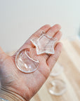 Pack Estrella y Luna de Cuarzo Cristal – Luz, Claridad y Conexión