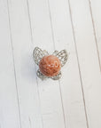 Stand de Mariposas en Dorado y Plata