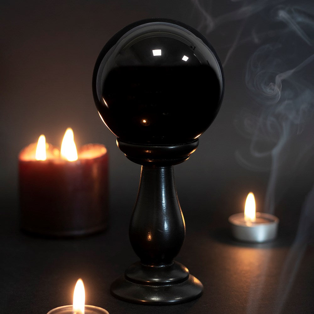 Bola de cristal negra