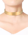 Choker dorado