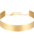 Choker dorado