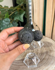 Obsidiana plateada - luna pequeña