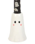 Portavelas fantasma con vela