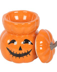 Quemador calabazas apiladas