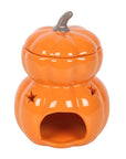 Quemador calabazas apiladas