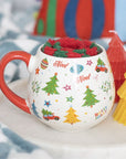 Set navideño taza y calcetines · PREVENTA
