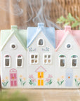 Quemador para incienso casa pastel