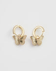 Pendientes Mariposa Naranja