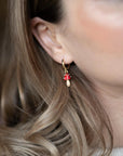 Pendientes Setas Esmaltadas