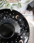 Taza para leer posos con platito - Pieza especial - GreenWitchArt