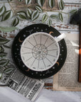 Taza para leer posos con platito - Pieza especial - GreenWitchArt