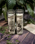 Velones en cristal - GreenWitchArt