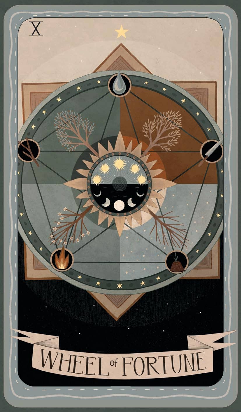 El Kit de Cartas del Tarot y Libro El Códice Verde