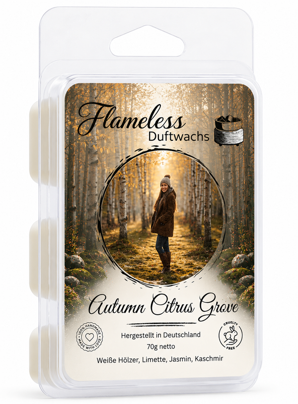 Cera aromática Arboleda Cítrica de Otoño · 70 g