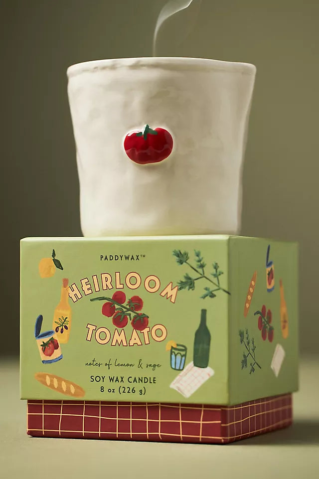 Vela Bistro Tomate de Huerta en cerámica · 226 g