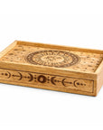 Caja para Tarot – Sol y Luna con Cajón