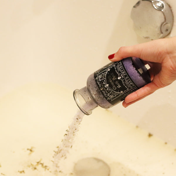 Sales de baño rituales para limpieza energética