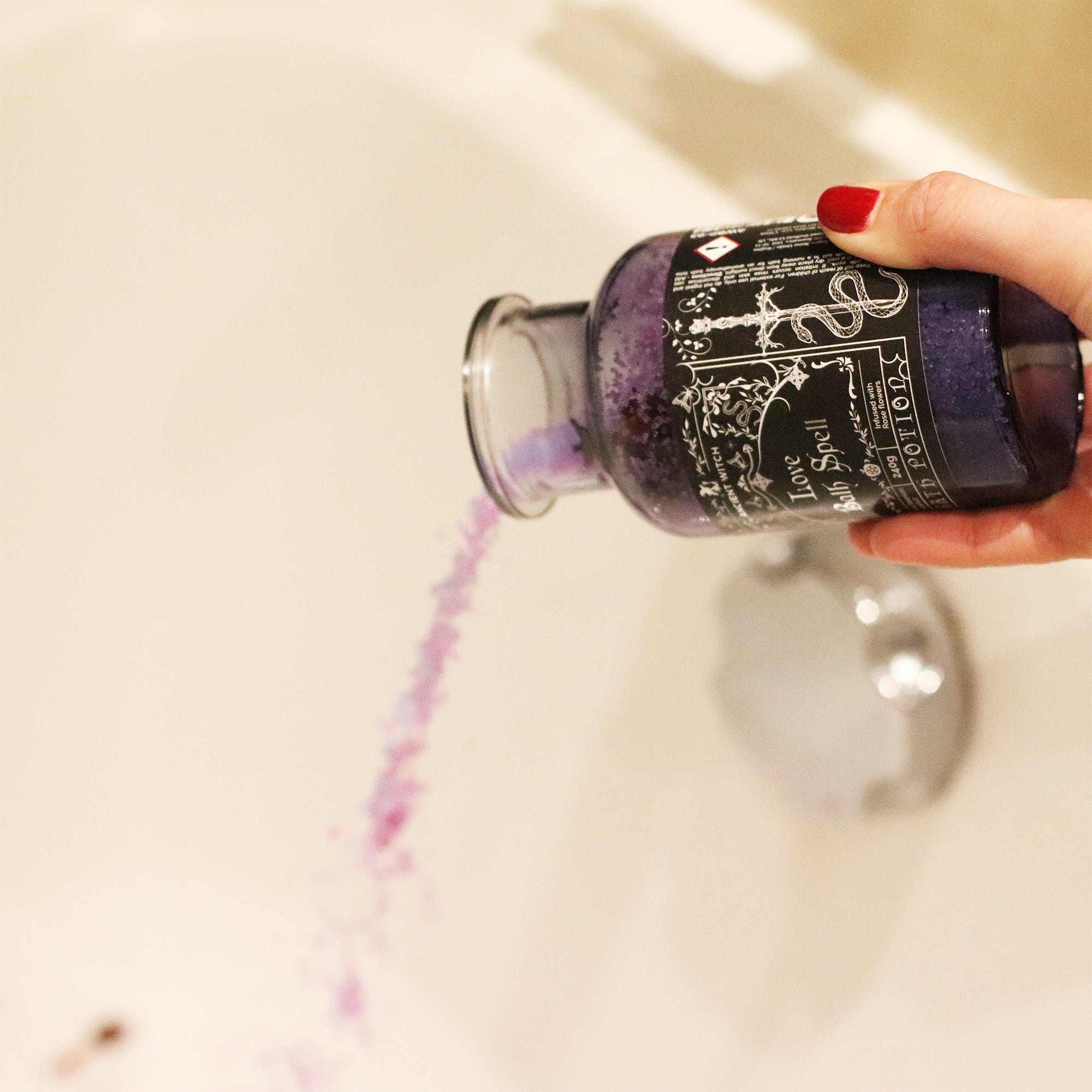 Sales de baño rituales para el amor