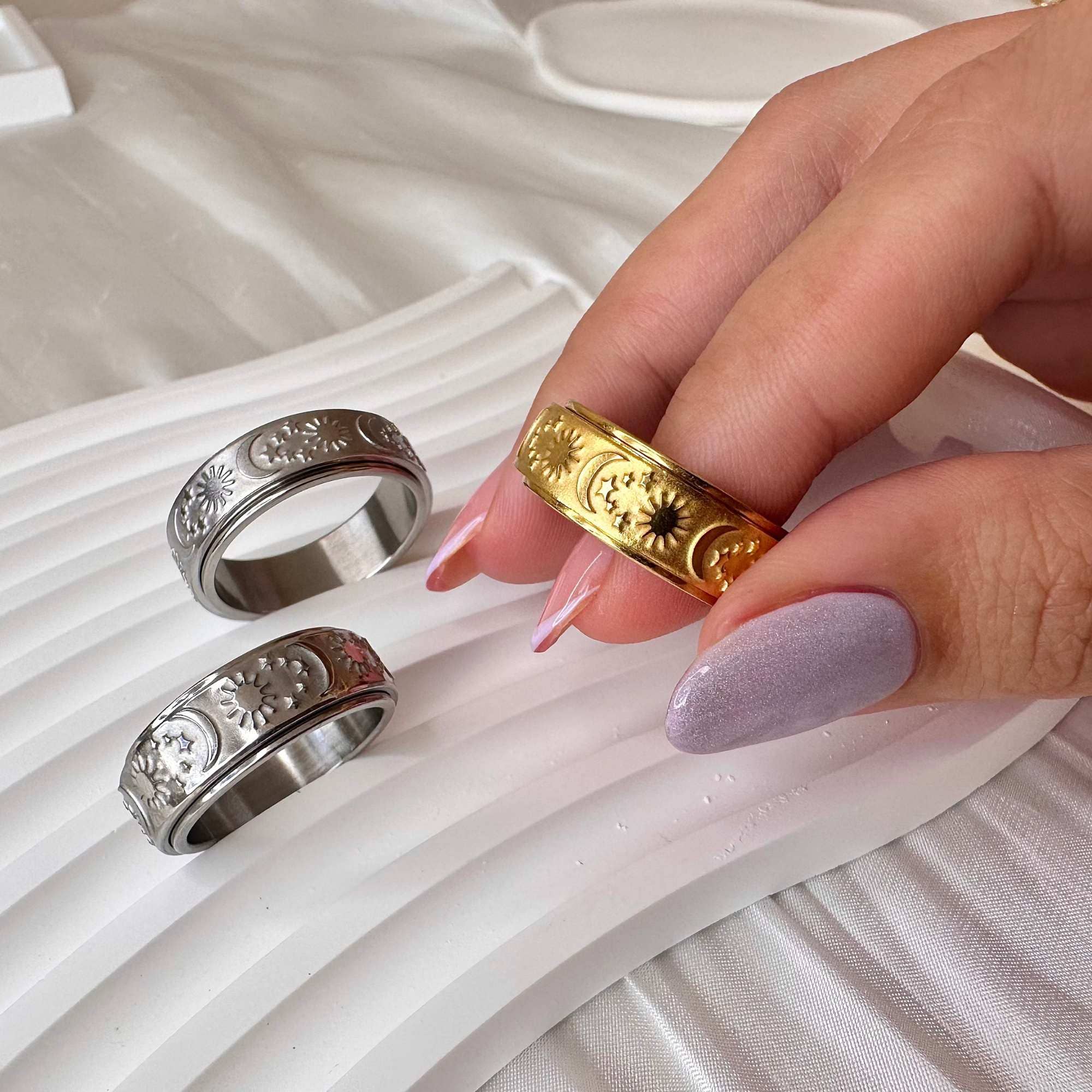 Anillo Celestial Fidget Spinning