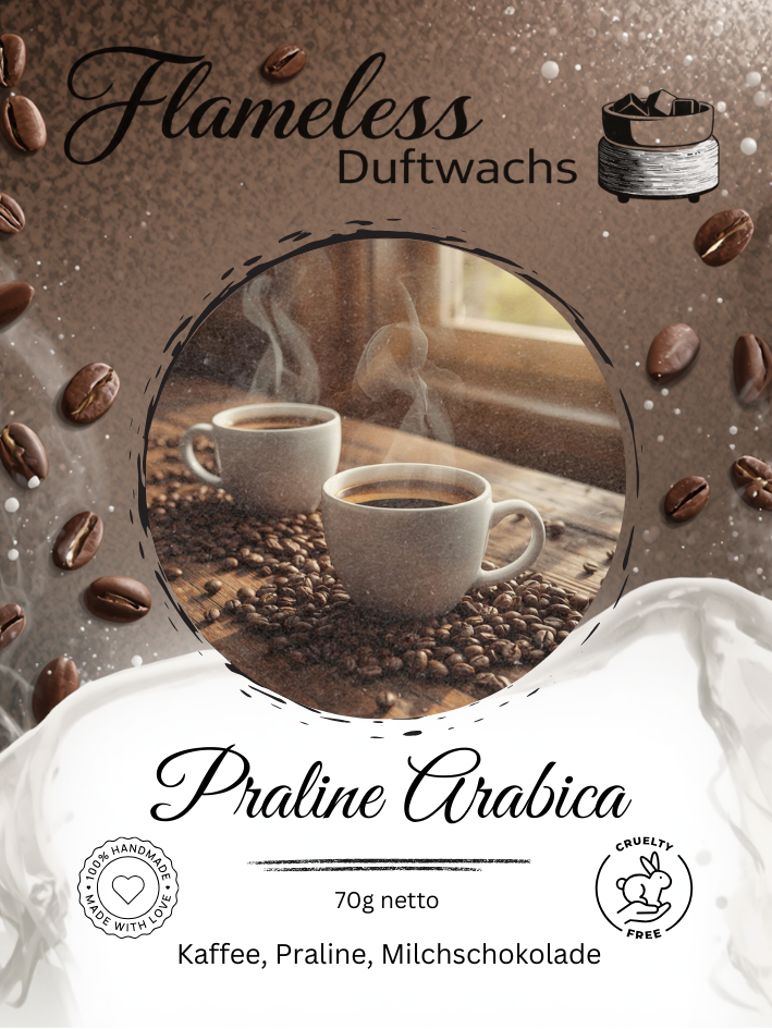 Praliné arábica cera aromática