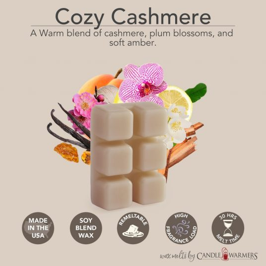 Cera aromática de cachemira acogedora clásica 70 g