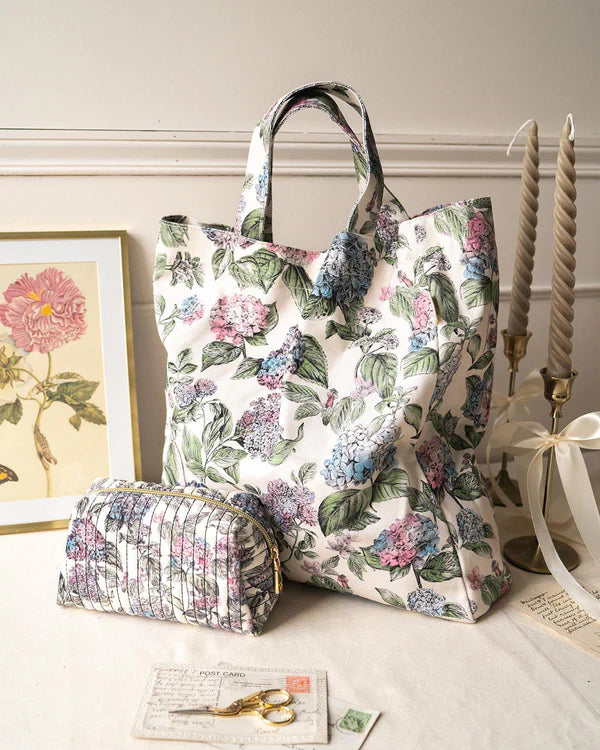 Bolso Shopper Hortensias