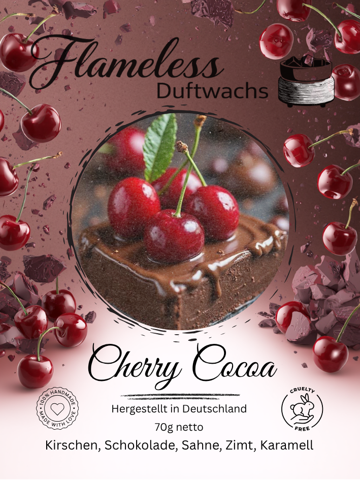 Cereza cacao cera aromática
