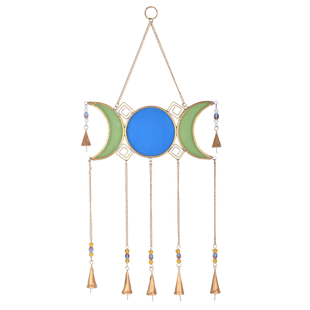 Colgante de pared triple luna