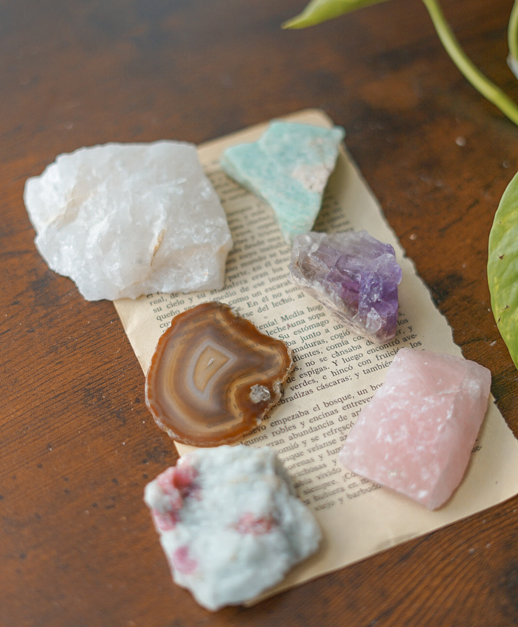 Pack minerales semipulidos - amor
