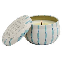 Vela aromática en lata floral Tulipán – Wisteria & Willow