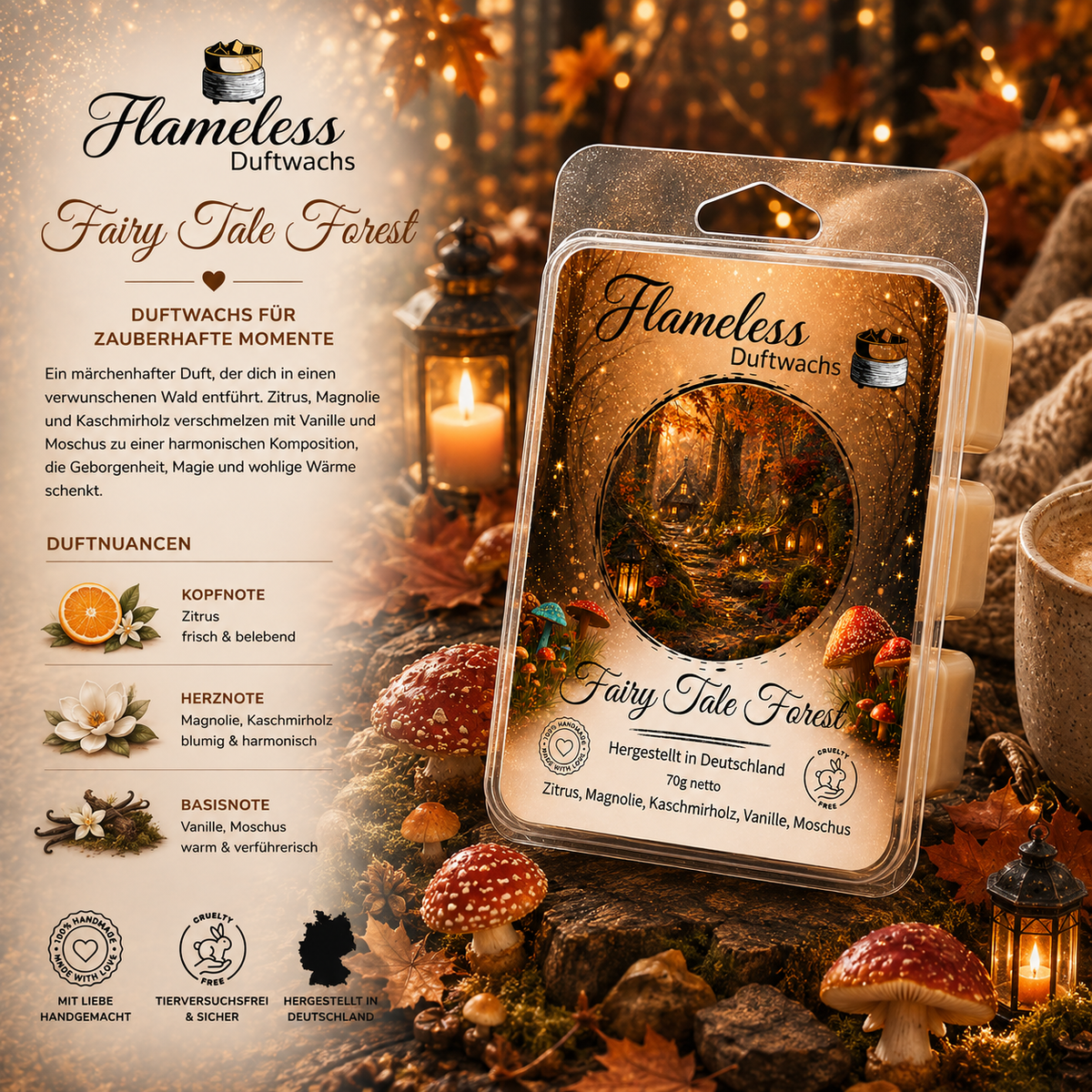 Fairy tale forest cera aromática