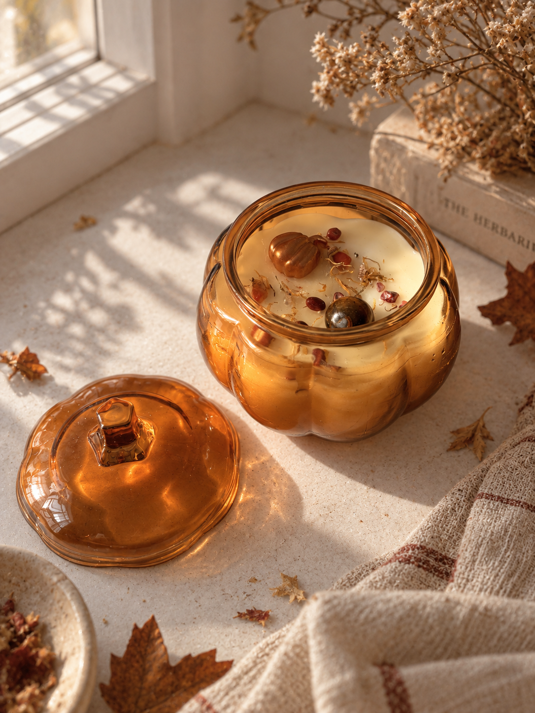Vela calabaza mágica