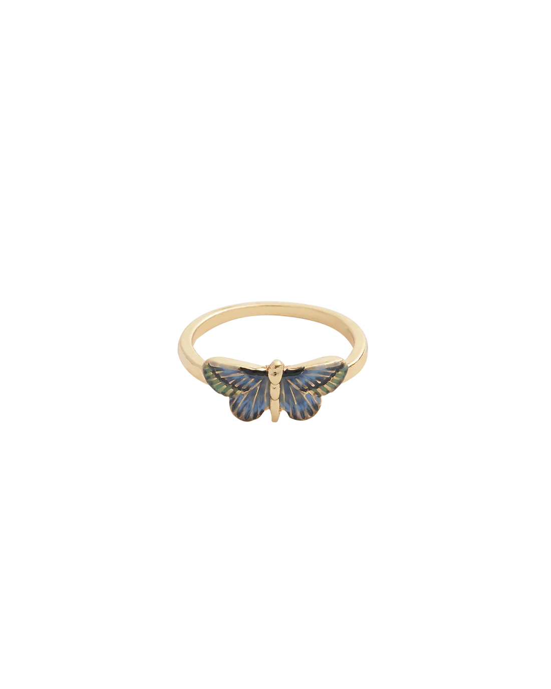 Anillo Mariposa Azul