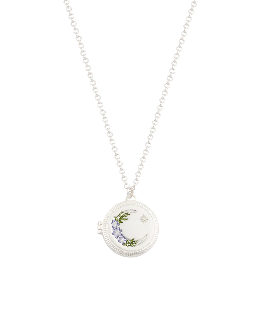 Collar Medallón Luna