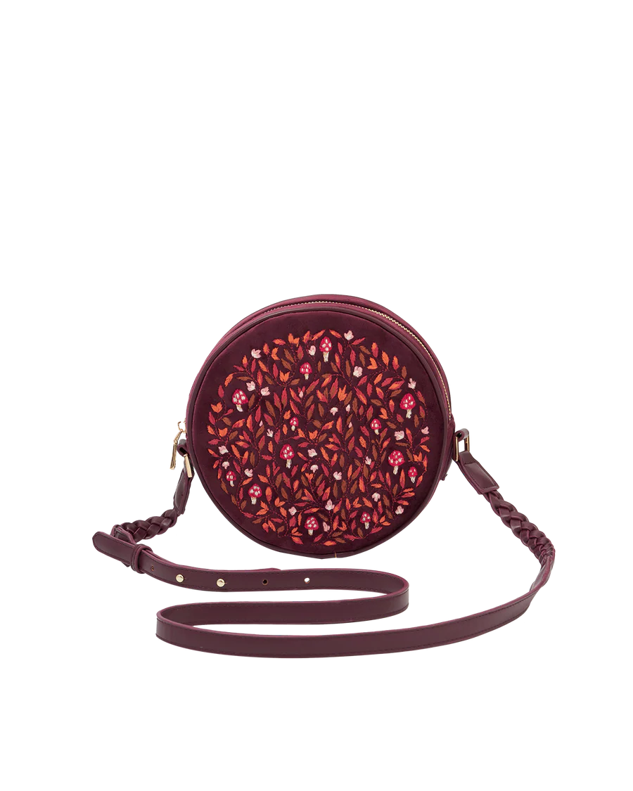 Bolso Redondo Magical Mushroom