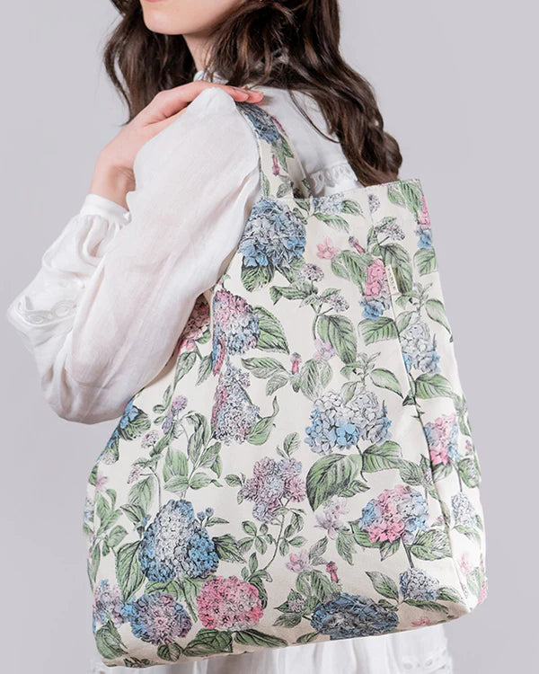 Bolso Shopper Hortensias