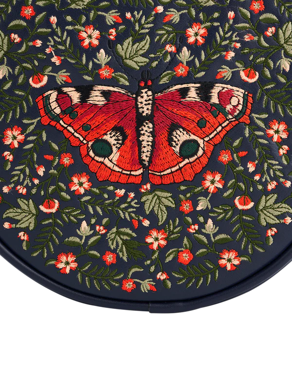 Bolso redondo mariposa Admiral