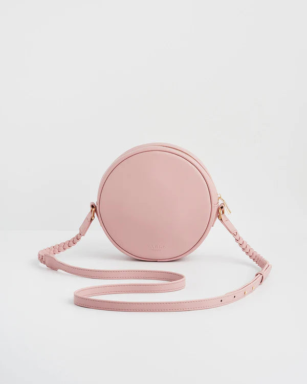 Bolso redondo bordado Mariquita