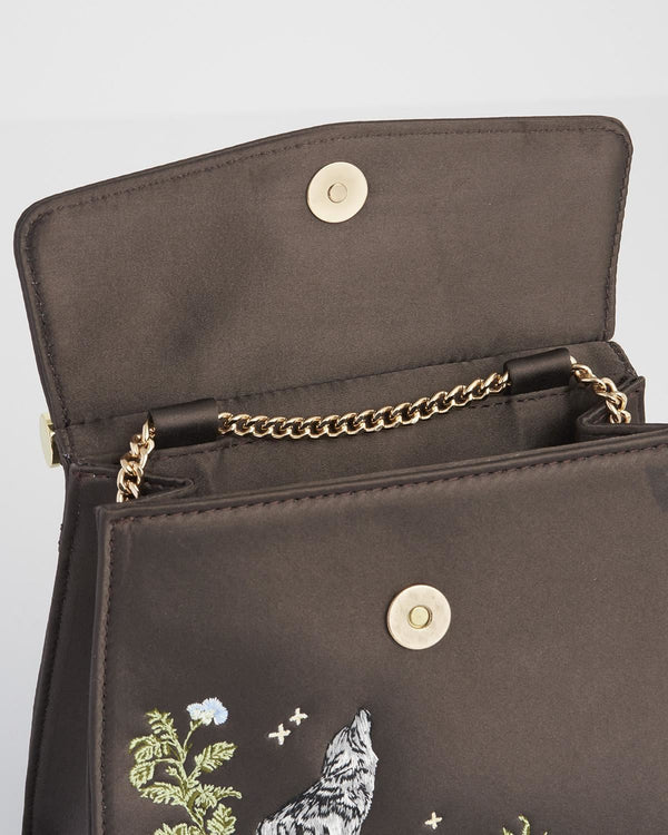 Bolso Satinado Lobo &amp; Luna