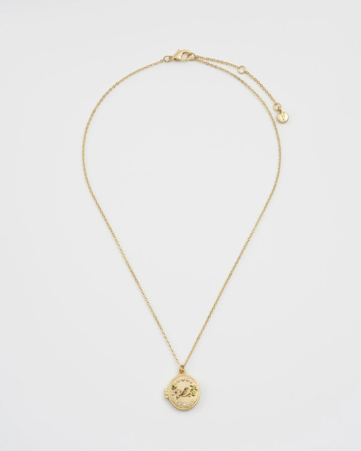 Collar Medallón Herrerillo