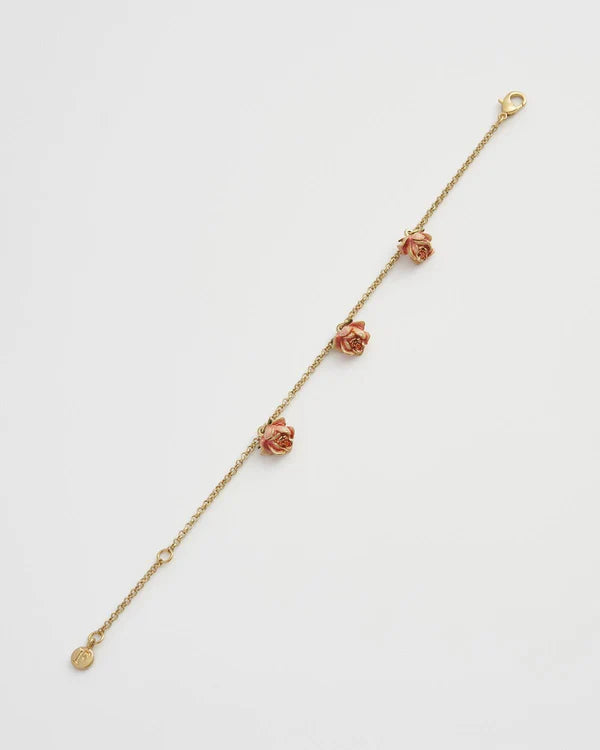 Pulsera Capullo Rosa