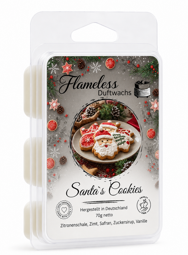 Cera aromática Galletas de Papá Noel · 70 g