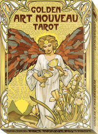 Golden Art Nouvea Tarot 22 Arcanos.