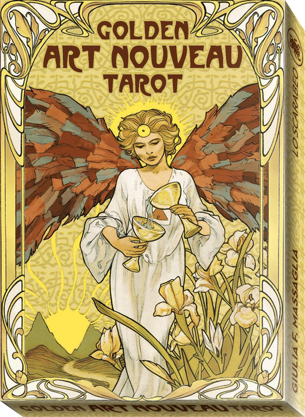 Golden Art Nouvea Tarot 22 Arcanos.
