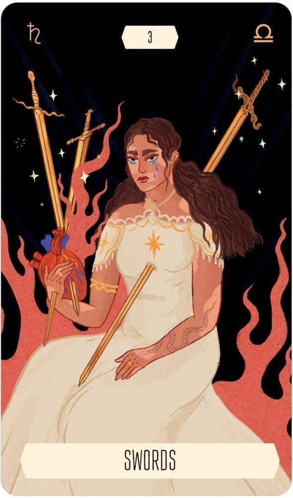 Juego de cartas de Tarot Zodiacal