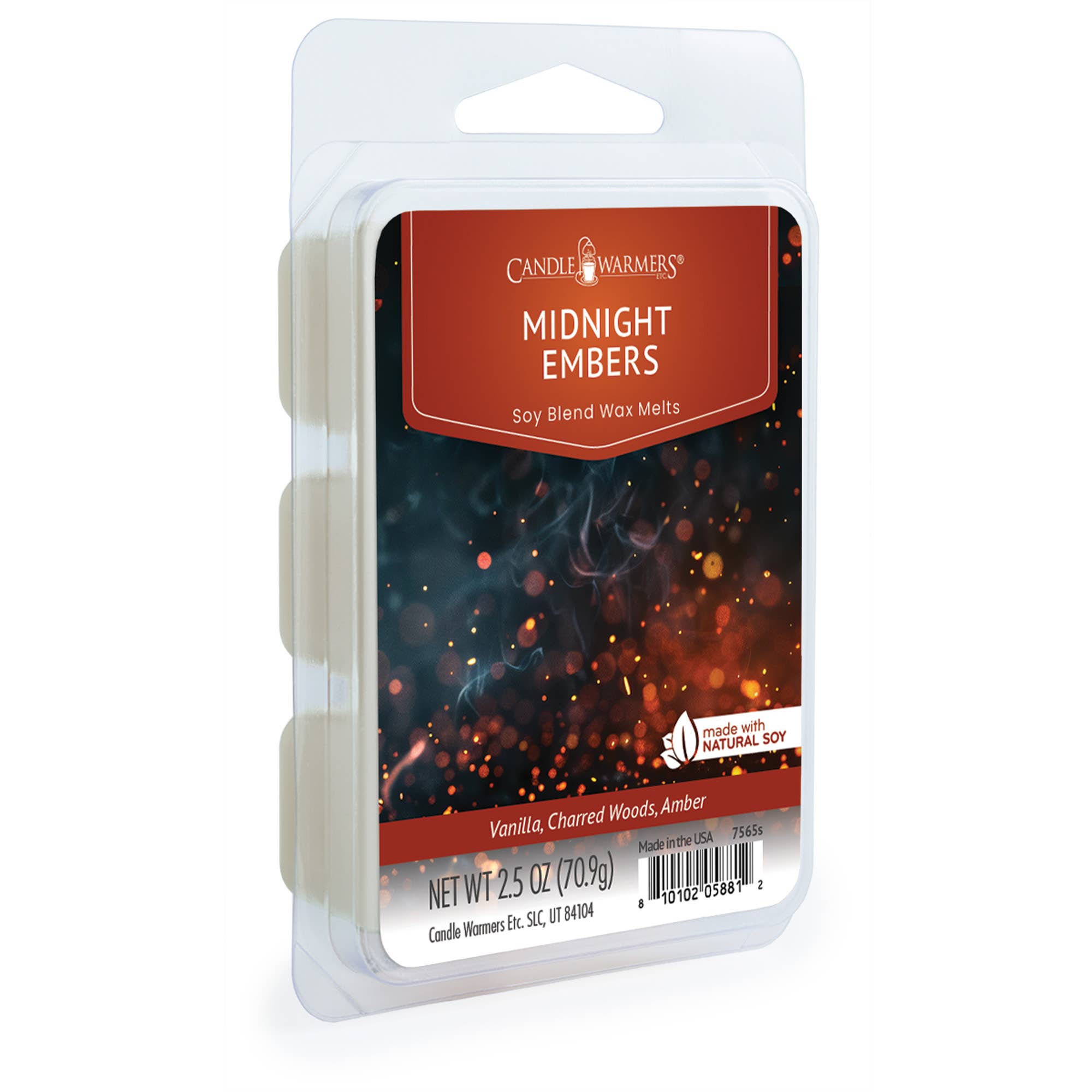 Cera Perfumada Clásica MIDNIGHT EMBERS 70g