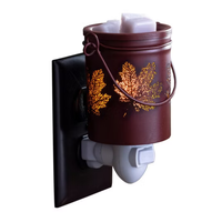 Lámpara aromática enchufable hojas de otoño