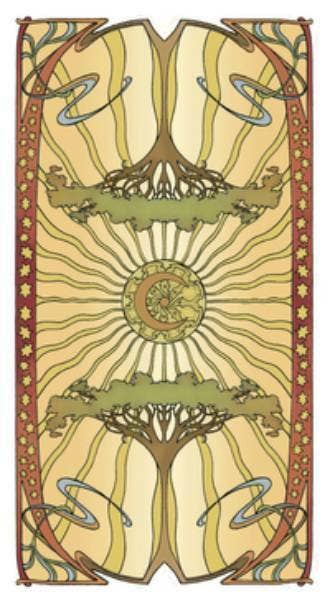 Cartas de tarot Golden Art Nouveau