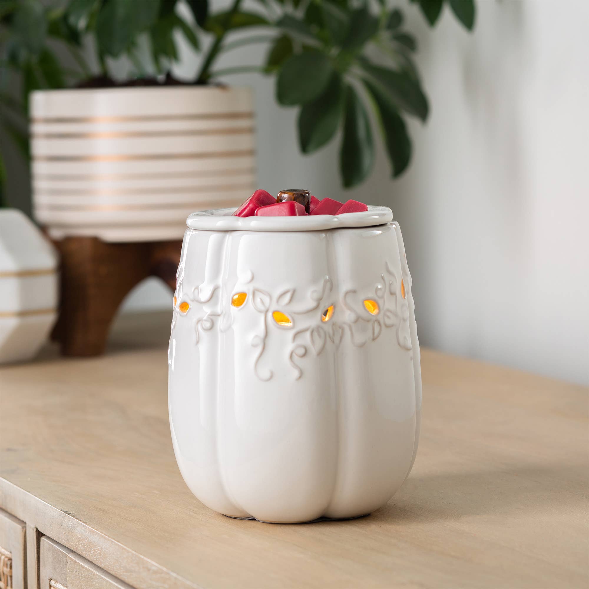 Calentador de cera White Pumpkin