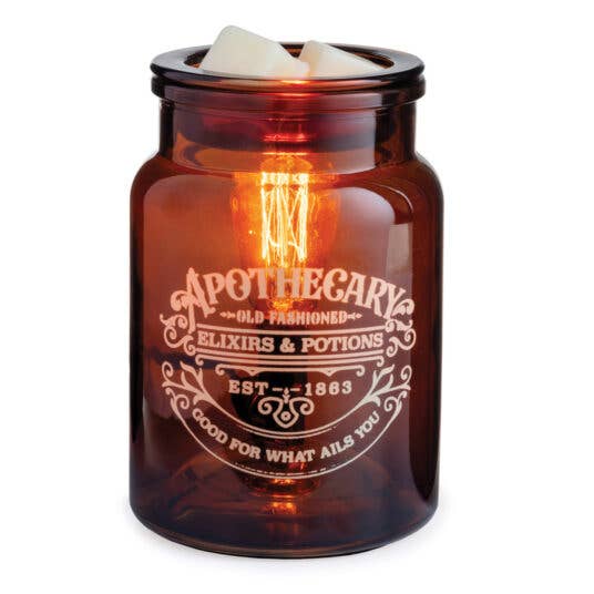 Lámpara aromática eléctrica Edison Apothecary Jar